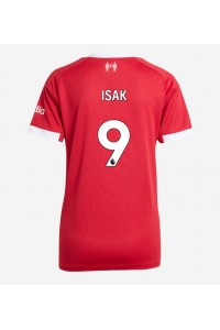 Liverpool Alexander Isak #9 Jalkapallovaatteet Naisten Kotipaita 2025-26 Lyhythihainen